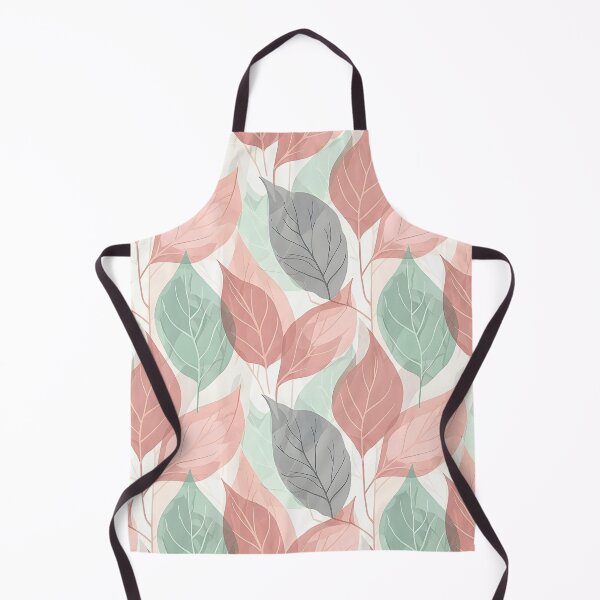 Item preview, Peachy Green Layered Leaves designed and sold by Eclectic Monkey.