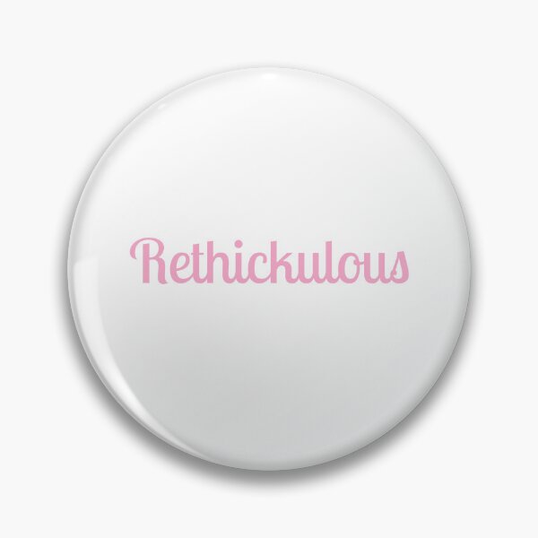 Item preview, Rethickulous Curvy Girl Body Positive Pink Cursive designed and sold by ABCTee.