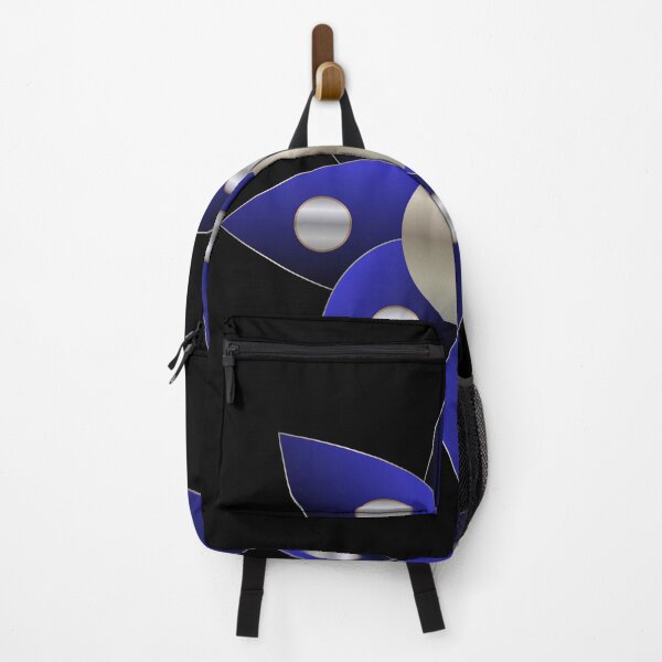 Item preview, Midnight Lotus — Navy Silver and Gold Geometric Abstract designed and sold by Dee Tirang.
