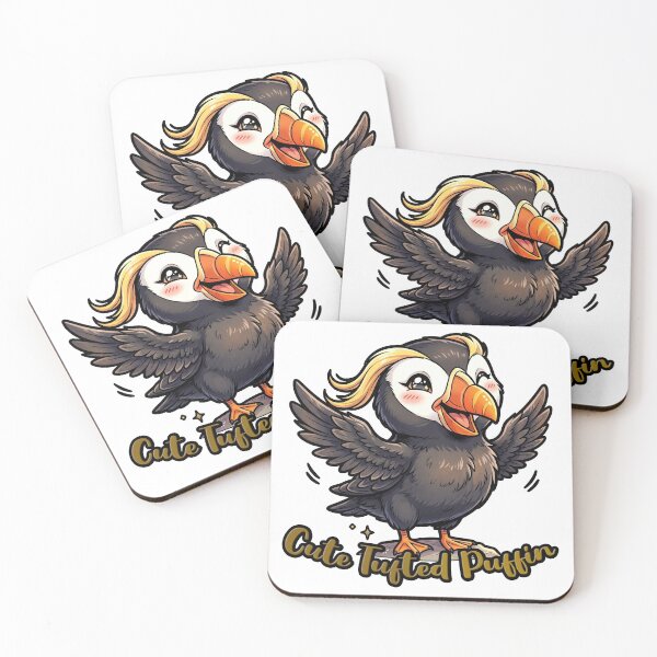 Item preview, Cute Tufted puffin designed and sold by LOVEARTDESIGN.