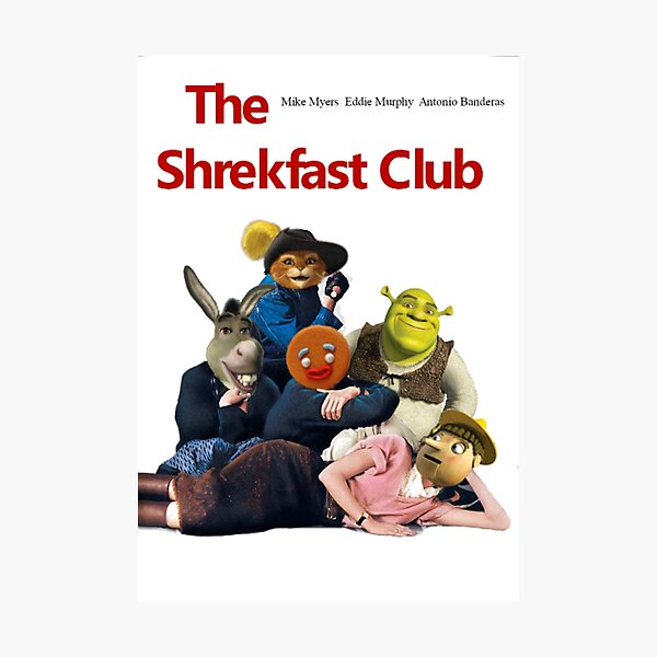 Item preview, The Shrekfast Club designed and sold by GraphicTease.