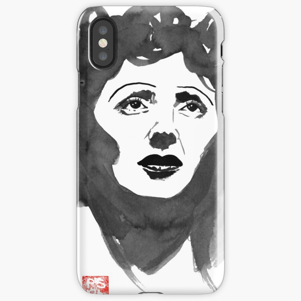 "Edith Piaf" iPhone Case & Cover by pechane | Redbubble