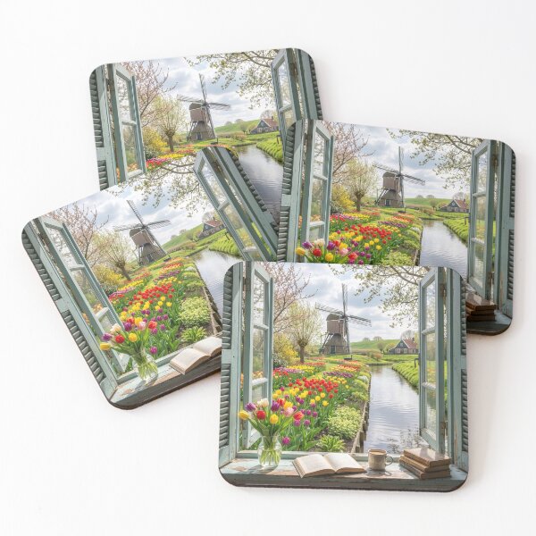 Item preview, Coffee, a Book, and a Garden View designed and sold by Tridentulus.