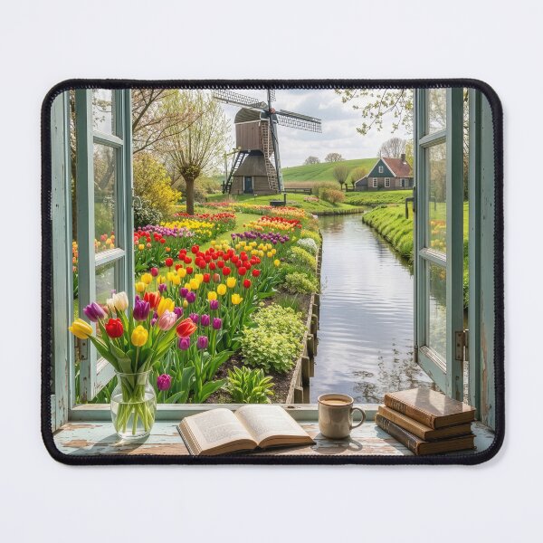 Item preview, Coffee, a Book, and a Garden View designed and sold by Tridentulus.