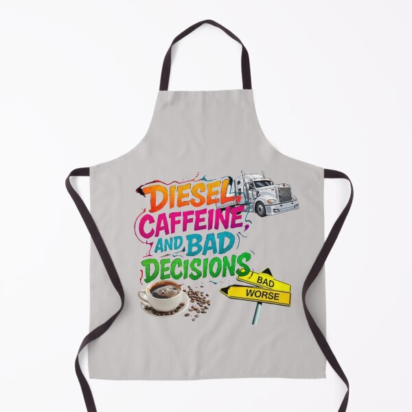 Item preview, Diesel, Caffeine, and Bad Decisions designed and sold by Just-Believe777.