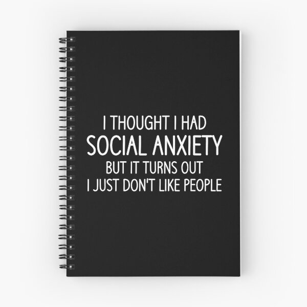 Item preview, I Thought I Had Social Anxiety, Funny, Jokes, Sarcastic designed and sold by EzraIBlankenshi.