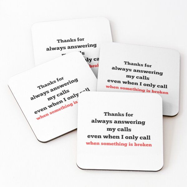 Item preview,  Thanks for Always Answering My Calls Funny Mother's Day  designed and sold by JIGUWORLD.