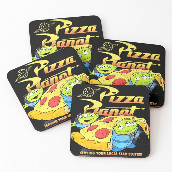 Aperçu de l'œuvre Pizza Planet Aliens créée et vendue par JippeToch.