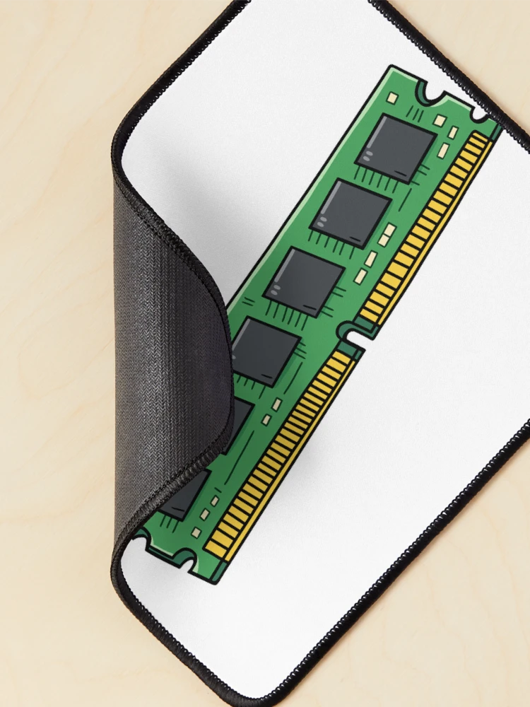 Thumbnail 2 of 5, Mouse Pad, RAM - Memory Stick designed and sold by RabanDesigns.