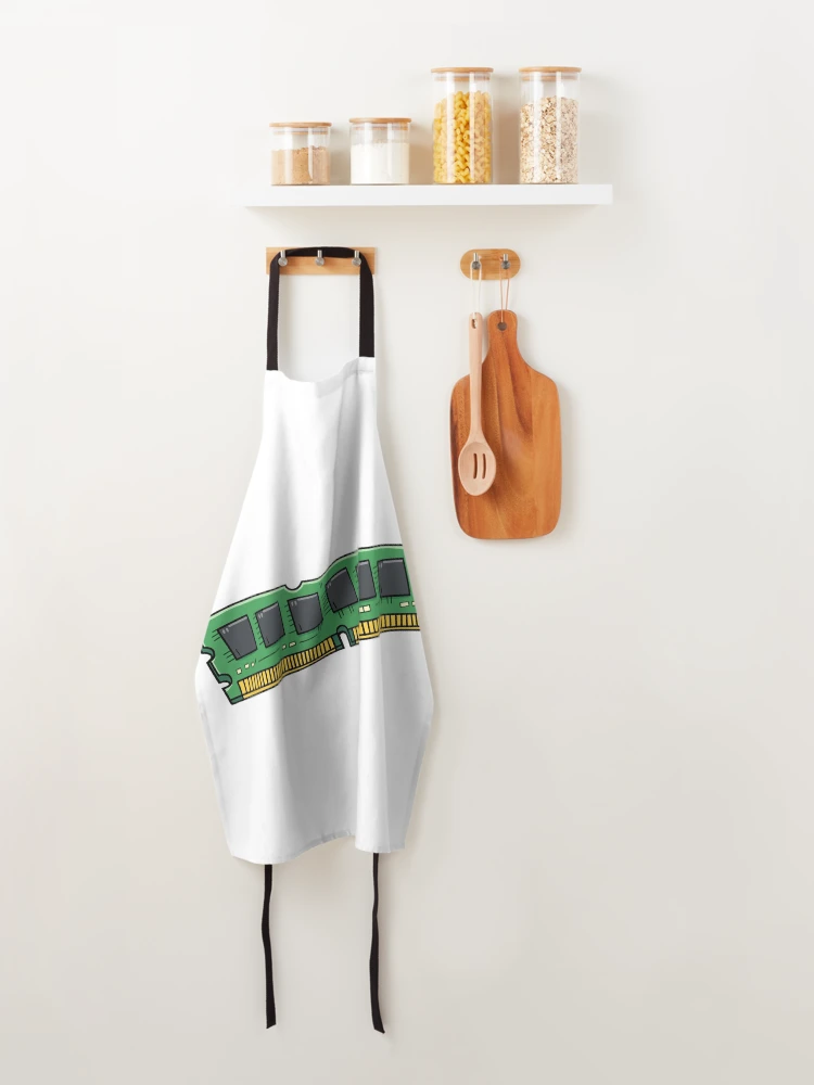 Thumbnail 4 of 6, Apron, RAM - Memory Stick designed and sold by RabanDesigns.