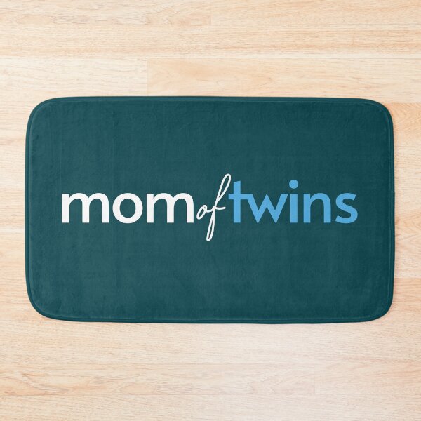 Item preview, Twin Mom Life Proud Motherhood Typography designed and sold by NosandEdgy.
