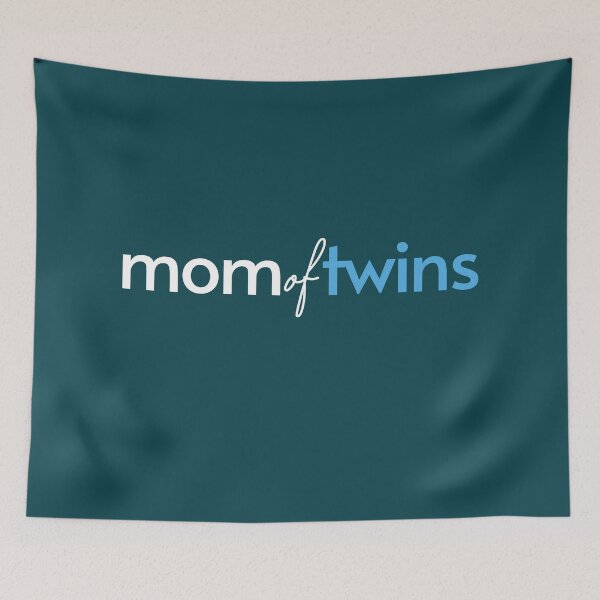 Item preview, Twin Mom Life Proud Motherhood Typography designed and sold by NosandEdgy.