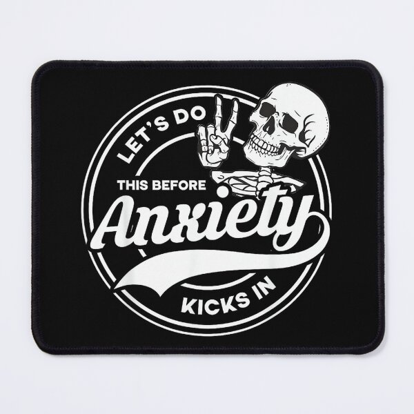 Item preview, Let's Do This Before Anxiety Kicks In Funny Anti Social designed and sold by EzraIBlankenshi.