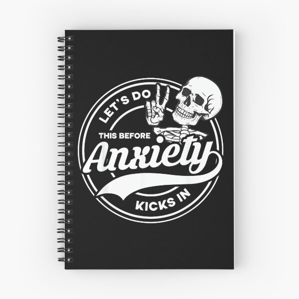 Item preview, Let's Do This Before Anxiety Kicks In Funny Anti Social designed and sold by EzraIBlankenshi.