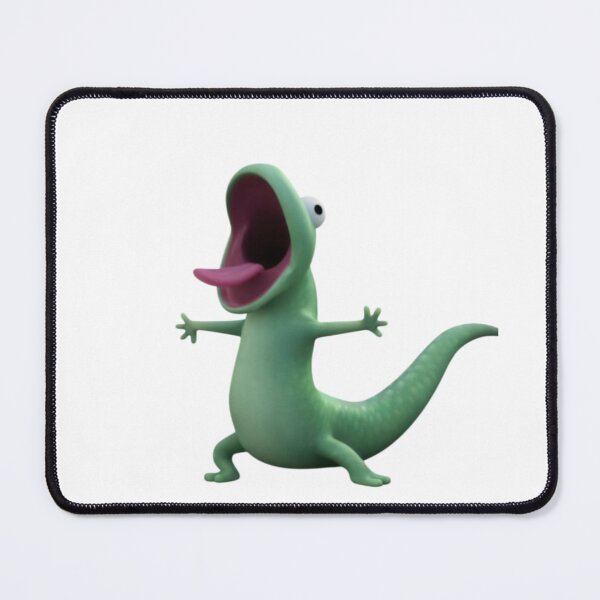 Item preview, Funny Screaming Lizard Cartoon | Derpy Gecko Meme Art | Cute Chaotic Creature Illustration designed and sold by Dyan4.