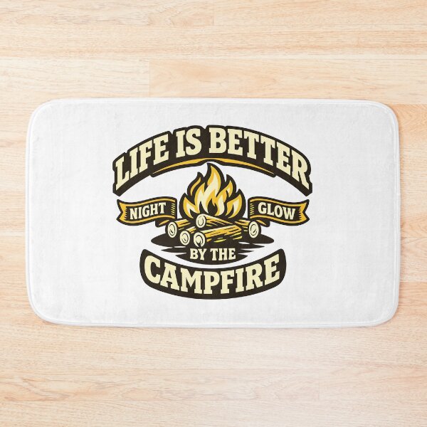 Item preview, Vintage Campfire Badge, Life Is Better by the Campfire designed and sold by American Spirit.