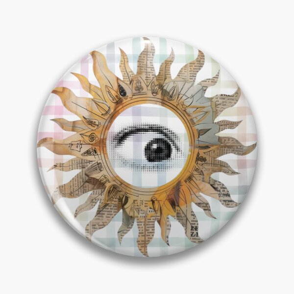 Item preview, All-Seeing Eye Collage Art  designed and sold by AnimaliaStar.