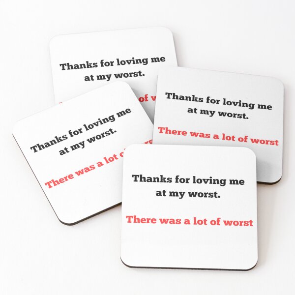 Item preview,  Thanks for Loving Me at My Worst Funny Mother's Day  designed and sold by JIGUWORLD.