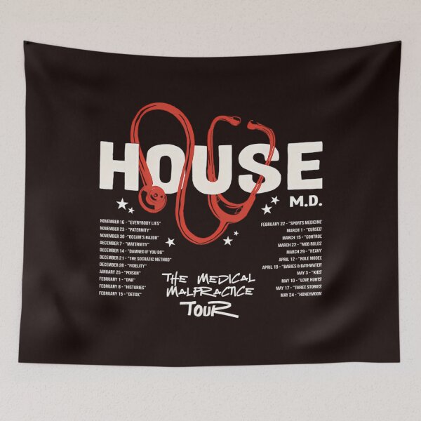 Item preview, Recorrido por House-Md designed and sold by IgnorantArry.