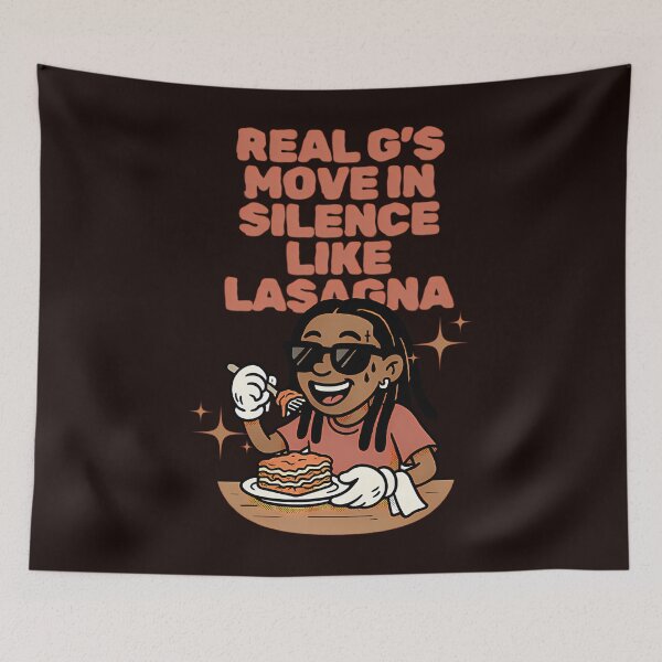 Item preview, Real G.s Move In Silence Like Lasagna  Lil Wayne designed and sold by IgnorantArry.