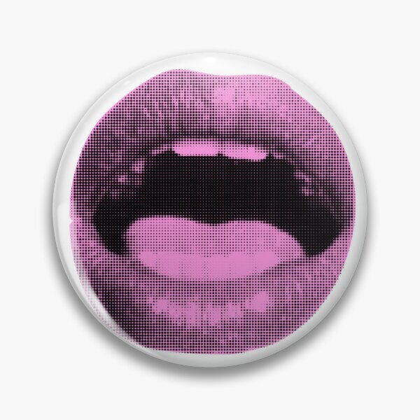Item preview, Pink Sexy Vintage Punk Lips Sticker Pack  designed and sold by AnimaliaStar.