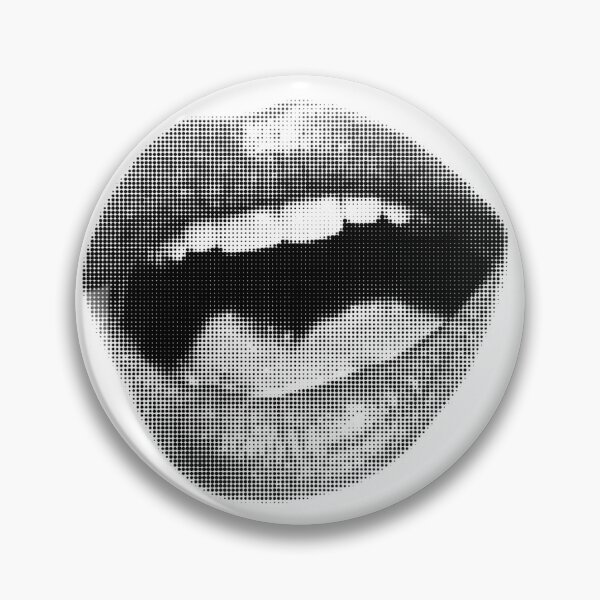 Item preview, Black and White Sexy Vintage Punk Lips Sticker Pack  designed and sold by AnimaliaStar.
