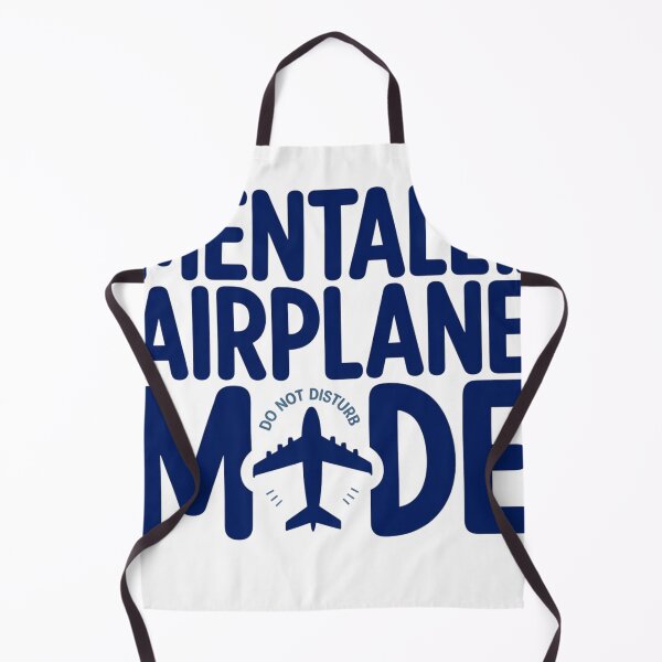 Item preview, Mentally on Airplane Mode – Funny Introvert Mood Minimalist Design designed and sold by MerchWSzpilkach.