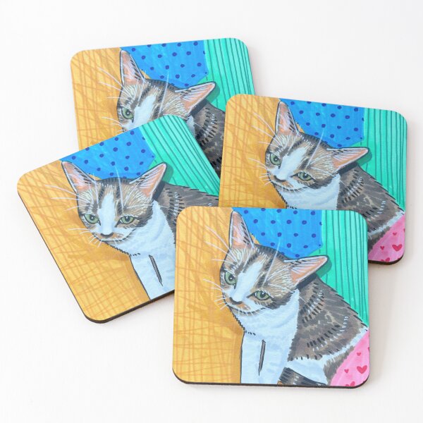 Item preview, Colorful Kitten designed and sold by Kirsten Soderblom.