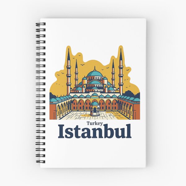 Item preview, Istanbul Blue Mosque Bold Retro Graphic designed and sold by Inkworksbyshery.