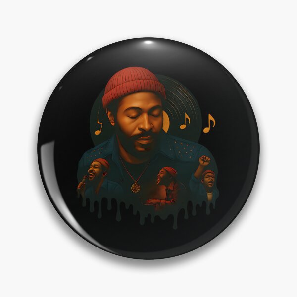 Item preview,  Marvin Gaye Soul Singer designed and sold by NoobMarketer.