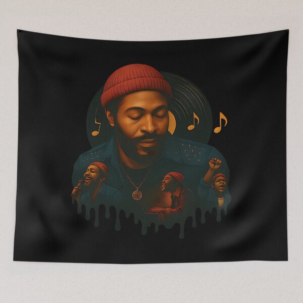 Item preview,  Marvin Gaye Soul Singer designed and sold by NoobMarketer.