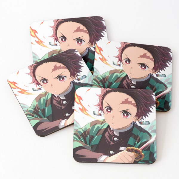 Item preview, Tanjiro Kamado Demon Slayer Flame Focus Action Motion Power designed and sold by TanglenRabbit.
