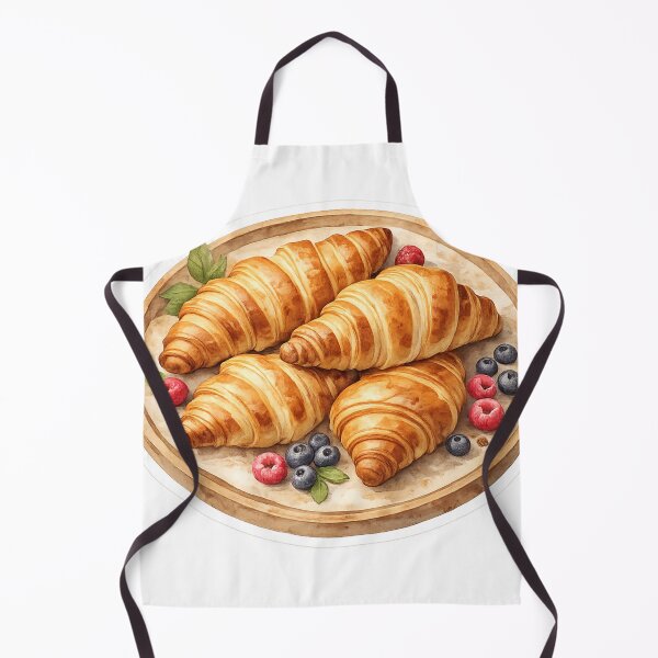 Item preview, magical plate of croissants designed and sold by LiriosLand.