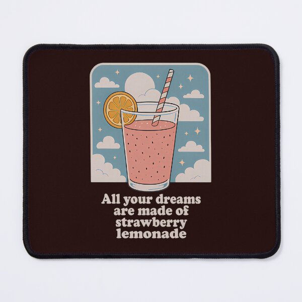 Item preview, Talk Tonight Lyric Art  Oasis Inspired Strawberrys Lemonade designed and sold by LavenderAndRage.