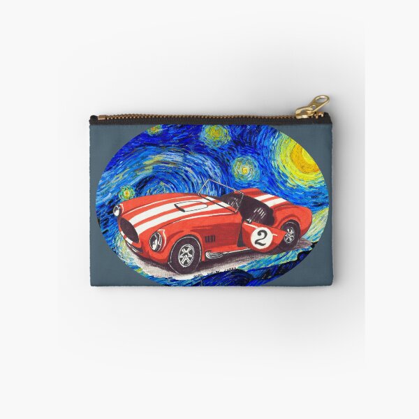 Item preview, Classic Red Racing Car Under Starry Night – Van Gogh Inspired Art II  designed and sold by Funnycoin10000.