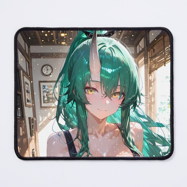 Item preview, Inia Sestina Summer Kitchen Scene Muv Luv Alternative Anime Girl designed and sold by TanglenRabbit.