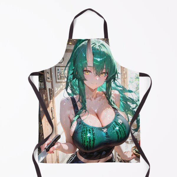 Item preview, Inia Sestina Summer Kitchen Scene Muv Luv Alternative Anime Girl designed and sold by TanglenRabbit.