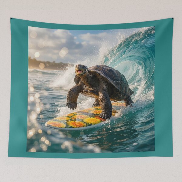 Item preview, The Stoke Is Strong in This Galapagos Tortoise  designed and sold by Tridentulus.