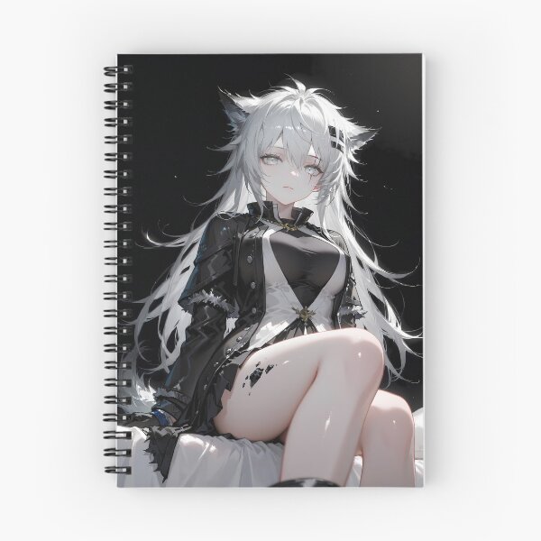 Item preview, Prelude Lappland Arknights Game Girl Waifu Dark Night Elegance Mystery designed and sold by TanglenRabbit.