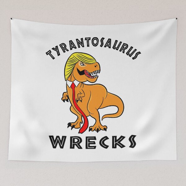 Item preview, Trump Tyrantosaurus Wrecks The White House designed and sold by EthosWear.