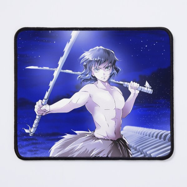 Item preview, Inosuke Hashibira Demon Slayer Moonlight Rooftop Blue Drama designed and sold by TanglenRabbit.