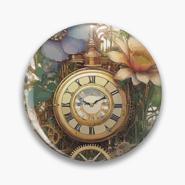 Item preview, Time Ticks Among Petals designed and sold by bb-15artstudio.
