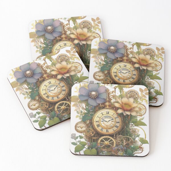 Item preview, Time Ticks Among Petals designed and sold by bb-15artstudio.