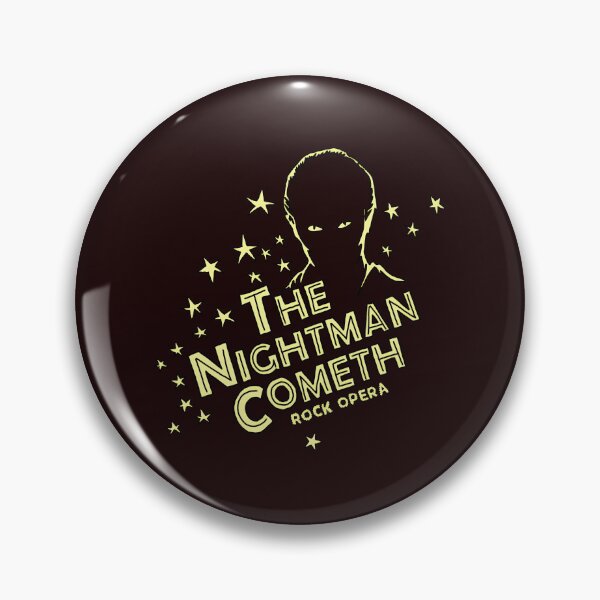 Item preview, The Nightman Cometh Logo designed and sold by WILI-YAWILI.