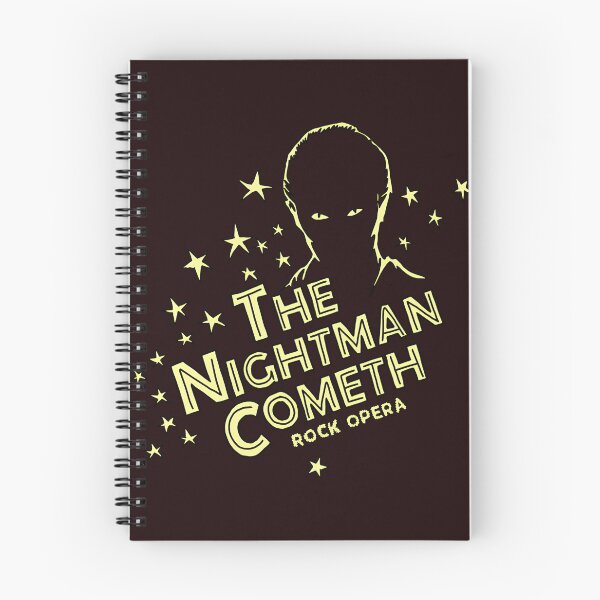 Item preview, The Nightman Cometh Logo designed and sold by WILI-YAWILI.