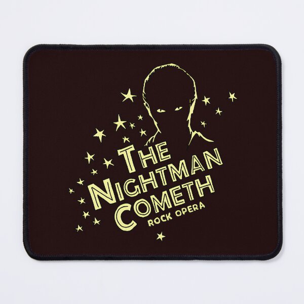 Item preview, The Nightman Cometh Logo designed and sold by WILI-YAWILI.