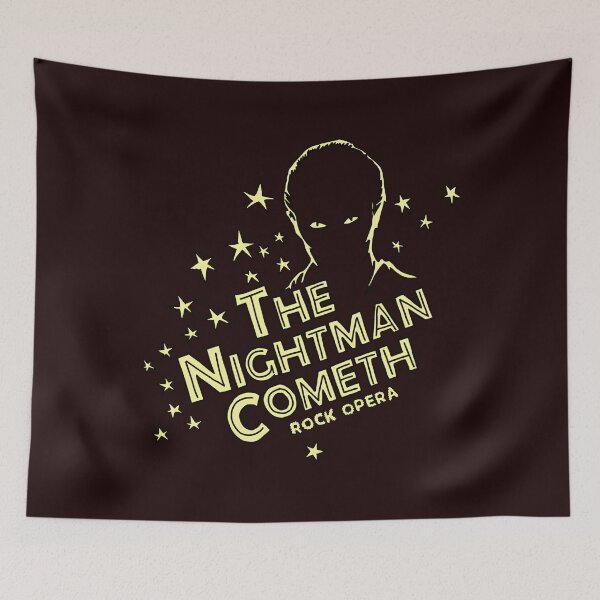 Aperçu de l'œuvre The Nightman Cometh Logo créée et vendue par WILI-YAWILI.