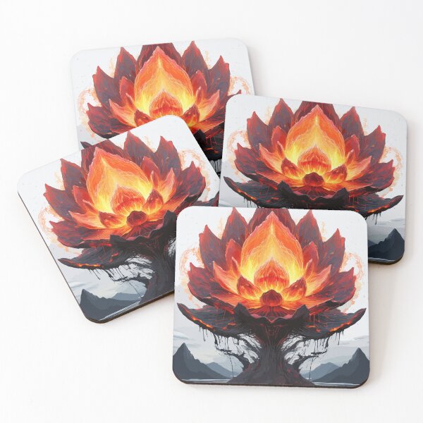 Item preview, Fire Petals of the Volcano designed and sold by bb-15artstudio.