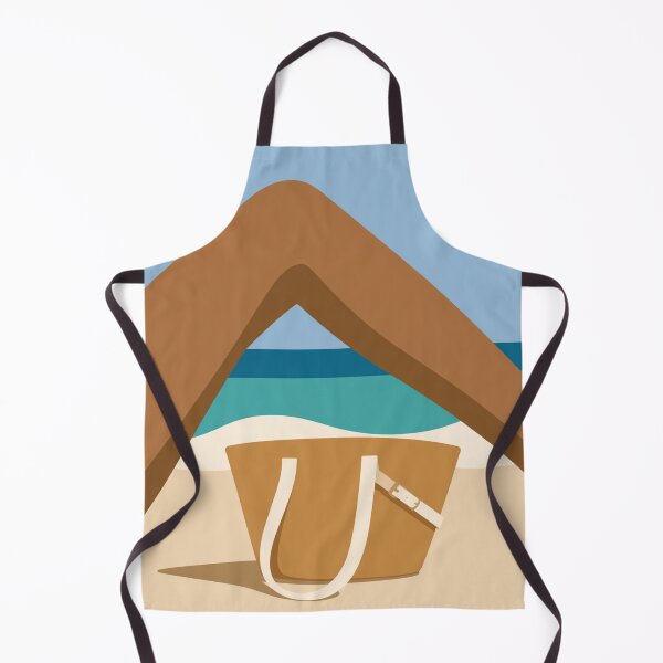 Item preview, Summer Beach Relax Woman POV Minimal Illustration designed and sold by Creative_Canvas.