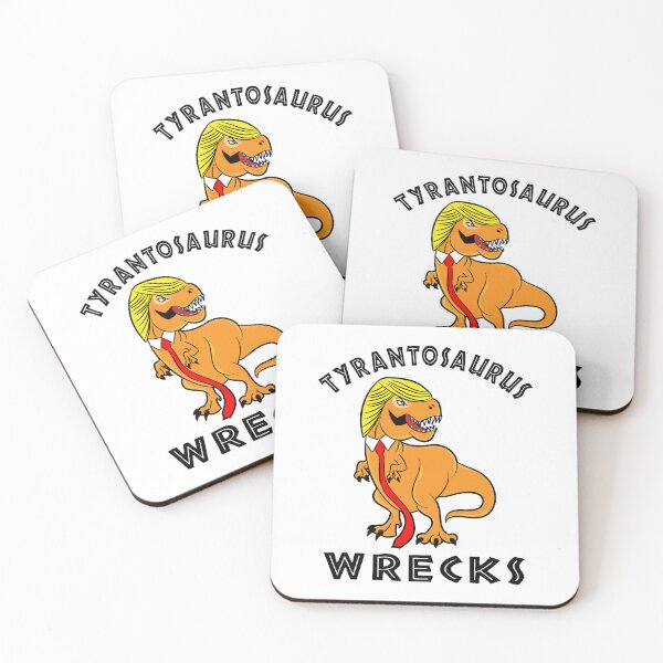 Item preview, Trump Tyrantosaurus Wrecks America And The White House designed and sold by ProtestDonald.